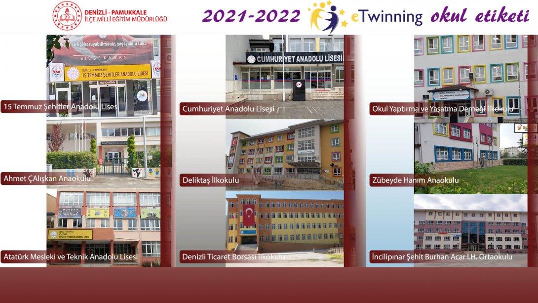 2021-2022 eTwinning Okul Etiketleri Açıklandı. 9 Okulumuz Etiket Alan Okullar Arasında Yer Aldı