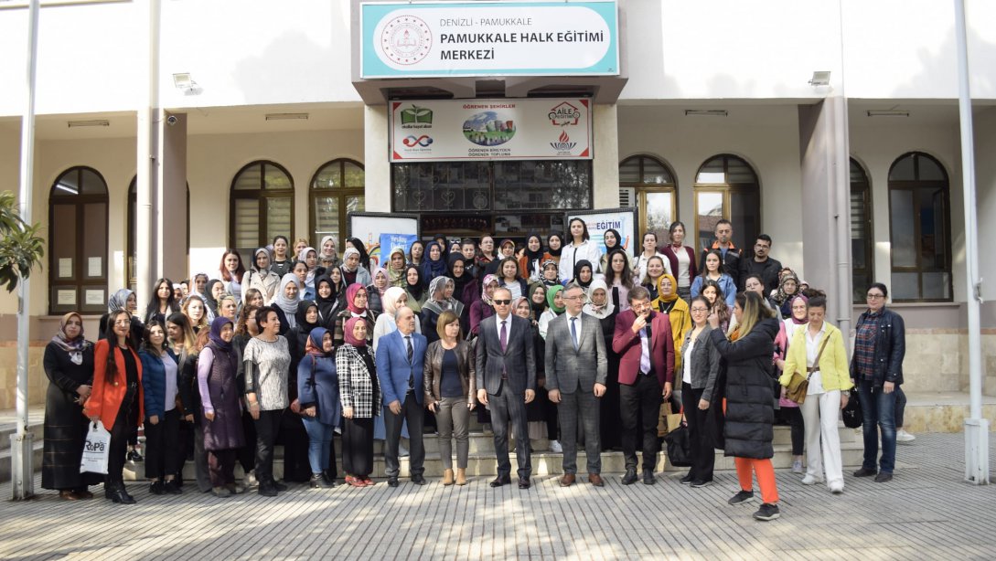 İlçe Milli Eğitim Müdürümüz Sayın Mehmet ÇİMEN'in Başkanlığında Hayat Boyu Öğrenme Toplantısı Gerçekleştirildi