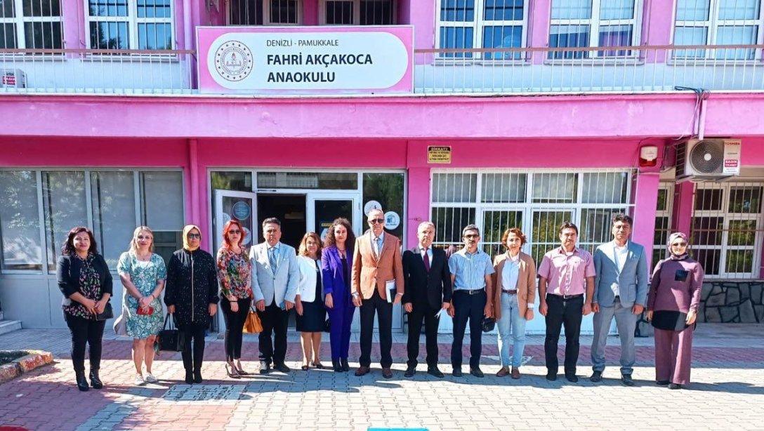 İlçe Milli Eğitim Müdürümüz Sayın Mehmet Çimen Okul Ziyaretleri Kapsamında Fahri Akçakoca Anaokulumuzu Ziyaret Etti 