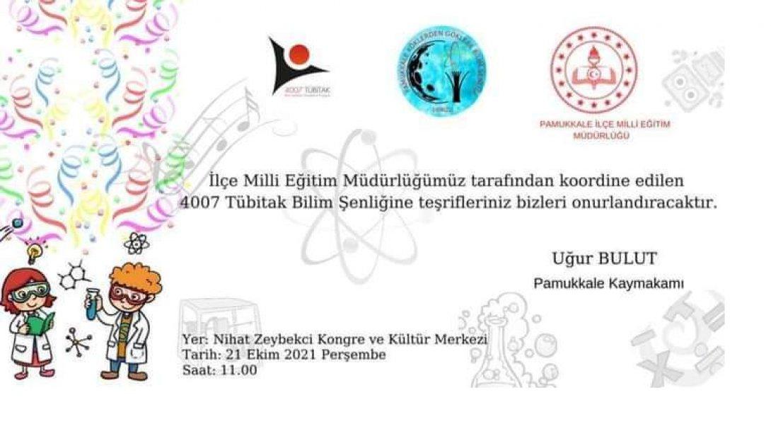 Köklerden Göklere Bilim Şenliğimiz Başlıyor