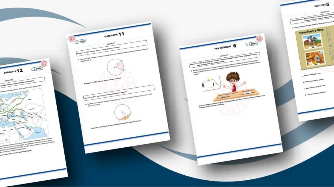 2. Dönem 2. Yazılı Sınavlara İlişkin Örnek Soru Kitapçıkları Yayımlandı